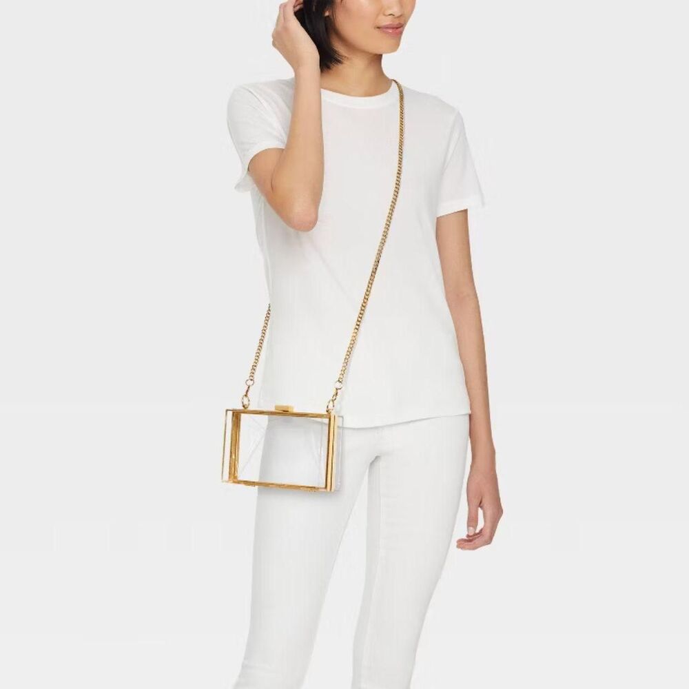 A New Day - Women's Gold & Acrylic Bag